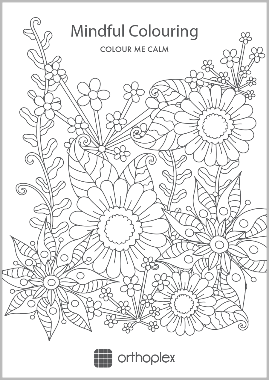 Mindful Colouring - Downloadable